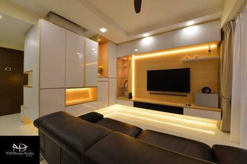 Modern Living Room at Ecopolitan condo