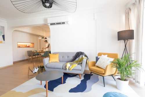 Scandinavian Living Room at 49 Telok Blangah