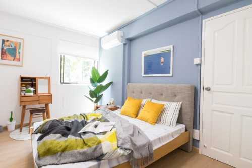 Scandinavian Bedroom at 49 Telok Blangah