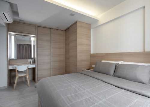 Scandinavian Bedroom at Bedok BTO Flat