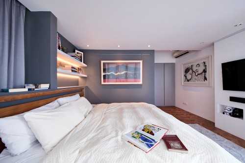 Contemporary Bedroom at Jaya Tower