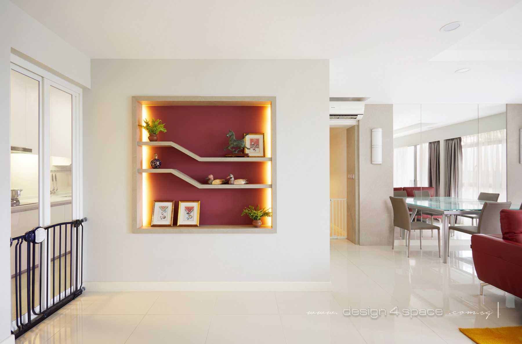 Modern Living Room with Sofa and TV
