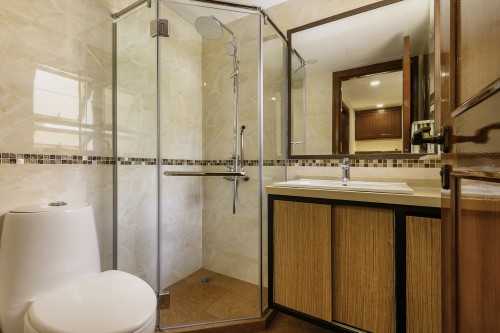 Asian Bathroom at Villa Marine