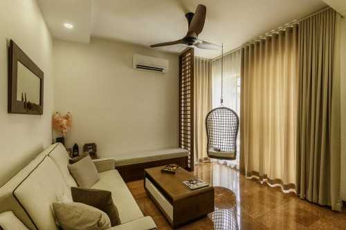 Asian Living Room at Villa Marine