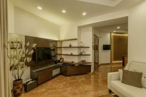 Asian Living Room at Villa Marine