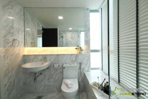 Scandinavian Bathroom at 5 Kovan Road