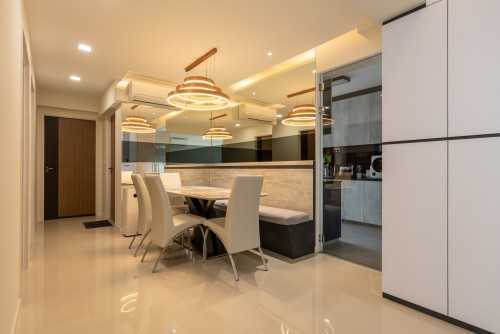 Modern Dining Room at 322B sumang walk (3gen)