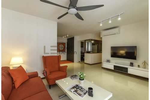 Contemporary Living Room at Tampines