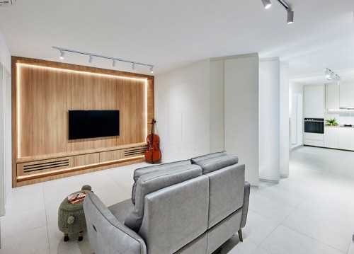 Scandinavian Living Room at 14 Upper Boon Keng Road