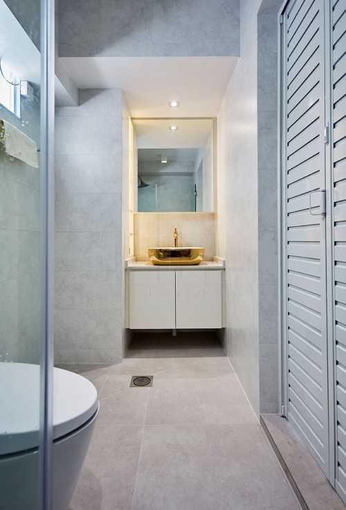 Scandinavian Bathroom at 14 Upper Boon Keng Road