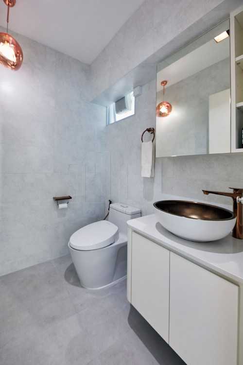 Scandinavian Bathroom at 14 Upper Boon Keng Road