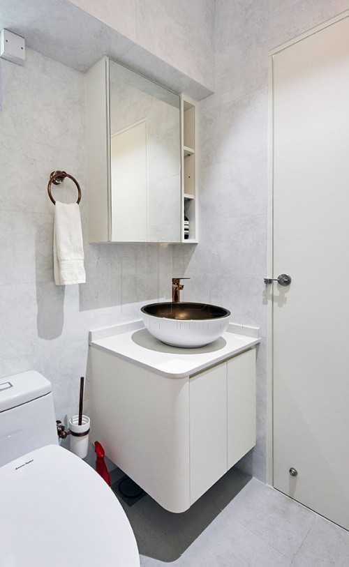 Scandinavian Bathroom at 14 Upper Boon Keng Road