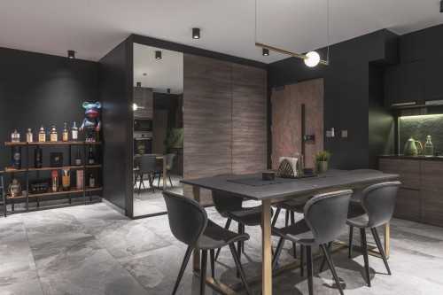 Contemporary Foyer at Project L & C