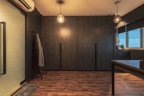 Contemporary Walk-in Wardrobe at Project L & C
