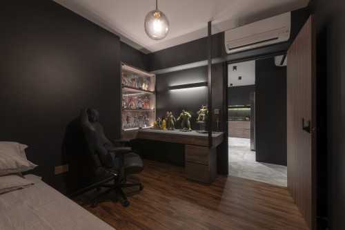 Contemporary Bedroom at Project L & C