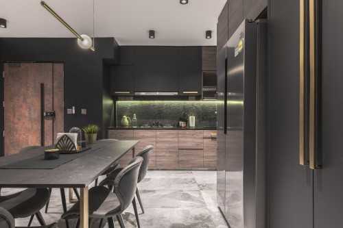 Contemporary Kitchen at Project L & C