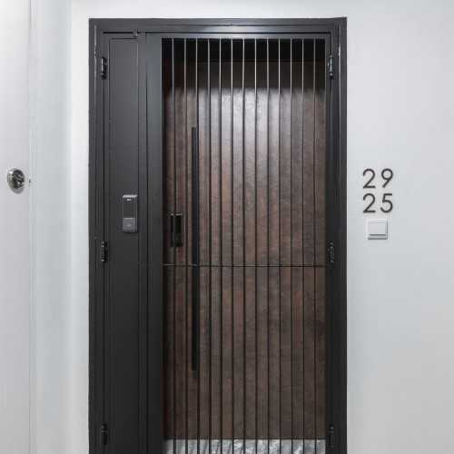 Contemporary Entryway at Project L & C