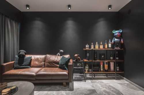 Contemporary Living Room at Project L & C
