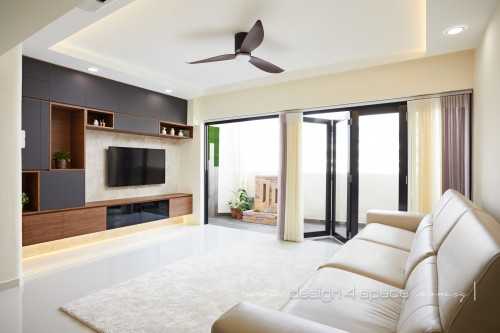 Industrial Living Room at Jurong East | 336 Jurong East