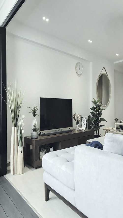 Transitional Living Room at GangSa