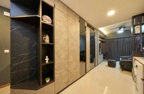 Modern Living Room at 68 KINGSFORD WATERBAY