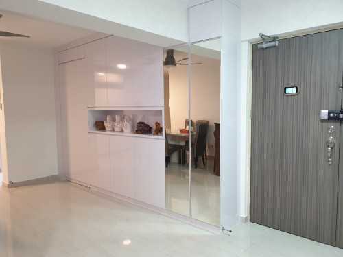 Contemporary Living Room at Jurong west st 51