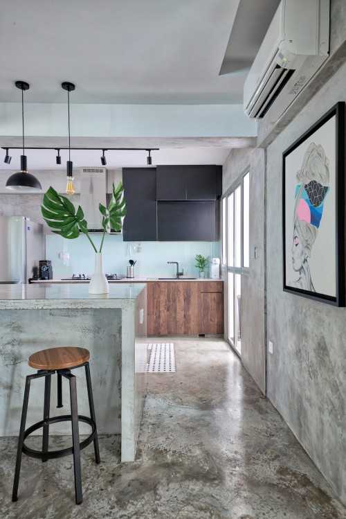 Industrial Kitchen at Anchorvale Crescent