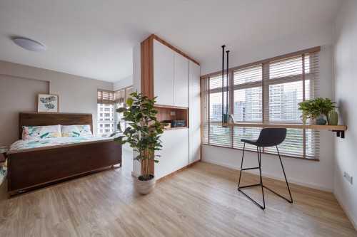 Scandinavian Bedroom at Edgedale Plains