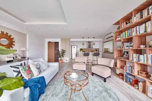 Scandinavian Living Room at Edgedale Plains