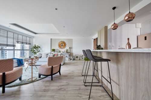 Scandinavian Living Room at Edgedale Plains