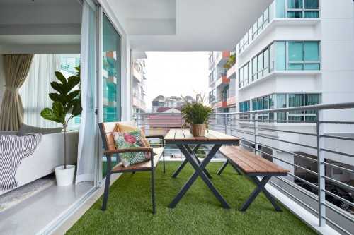 Contemporary Balcony at Telok Kurau Medley