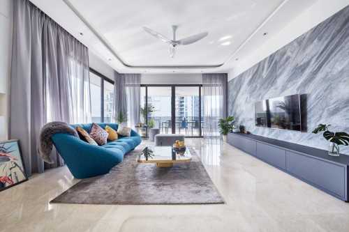 Modern Living Room at The Trilight