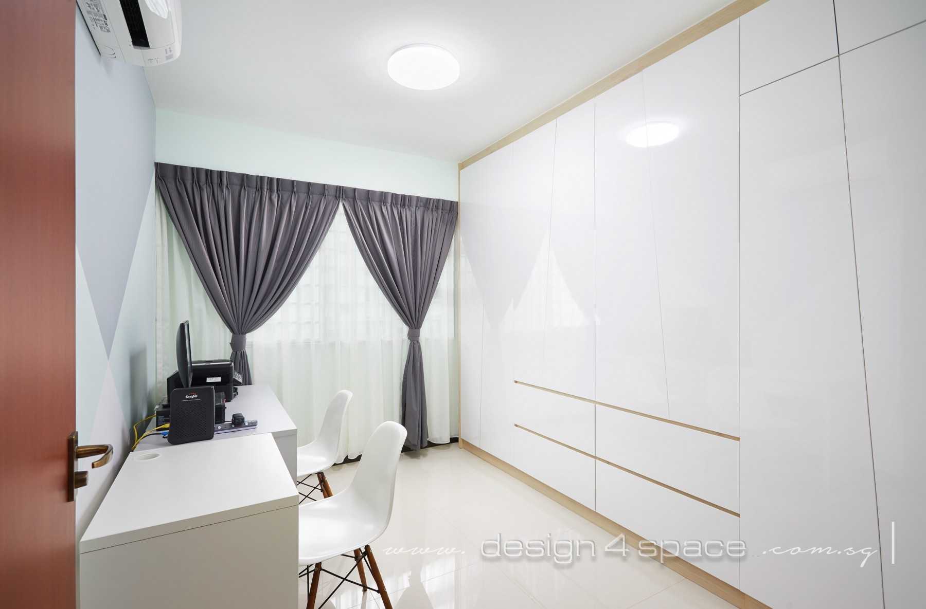 Scandinavian Bedroom with Wardrobe and Sliding Wardrobe
