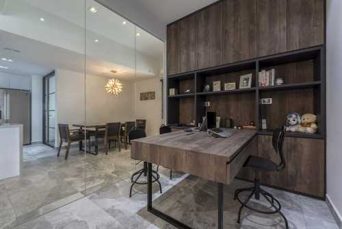 Contemporary Home Office at H & M Apt