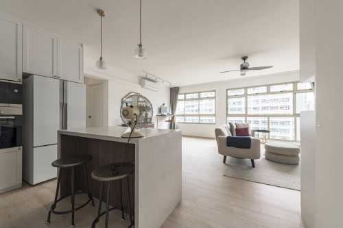 Scandinavian Dining Room at J & M Apt