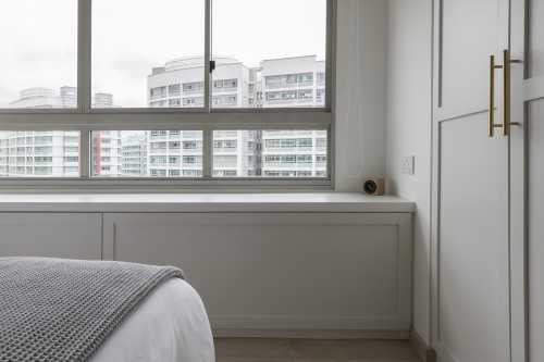 Scandinavian Bedroom at J & M Apt