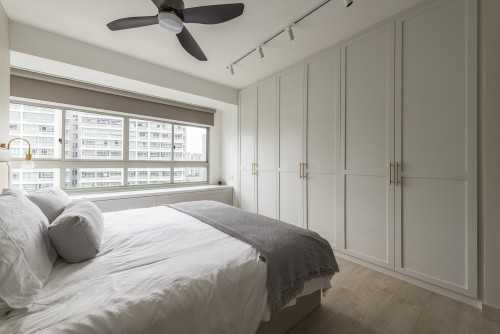 Scandinavian Bedroom at J & M Apt