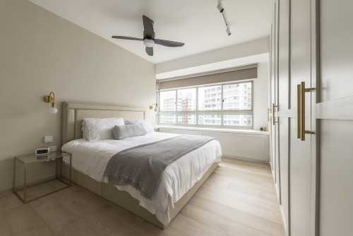 Scandinavian Bedroom at J & M Apt
