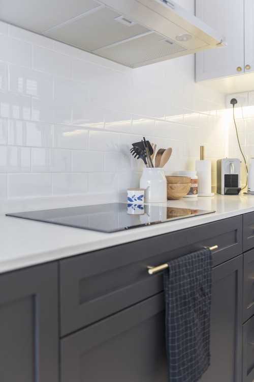 Scandinavian Kitchen at J & M Apt
