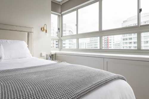 Scandinavian Bedroom at J & M Apt