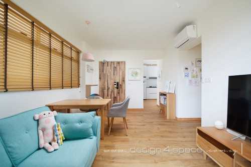 Scandinavian Living Room at Punggol | 306D Punggol Drive