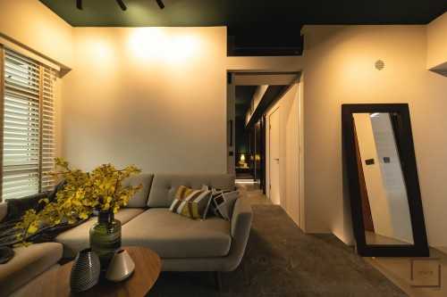 Industrial Living Room at NEW BTO @ CIRCUIT RD
