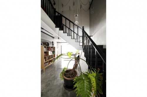 Industrial Hallway at Serangoon Avenue Maisonette