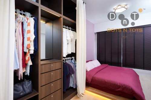 Scandinavian Bedroom at Waterway View