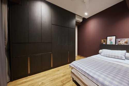 Asian Bedroom at Duo Residences