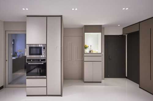 Contemporary Hallway at 219C Bedok Central