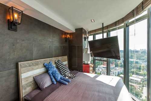 Industrial Bedroom at Robin Suites