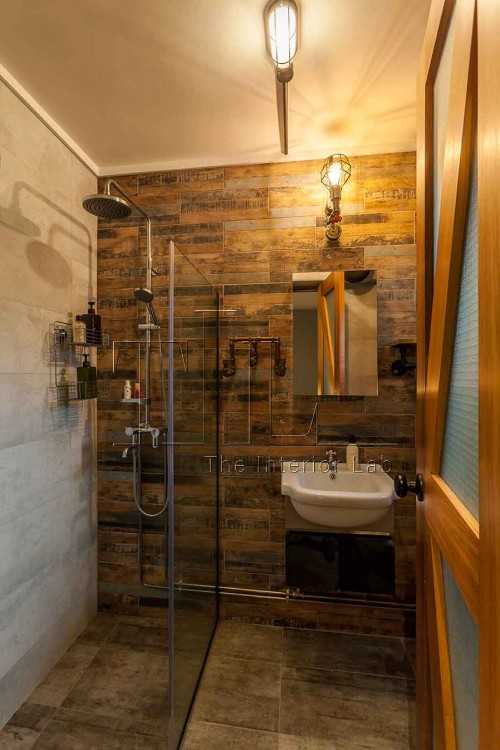 Industrial Bathroom at 340 Jurong East