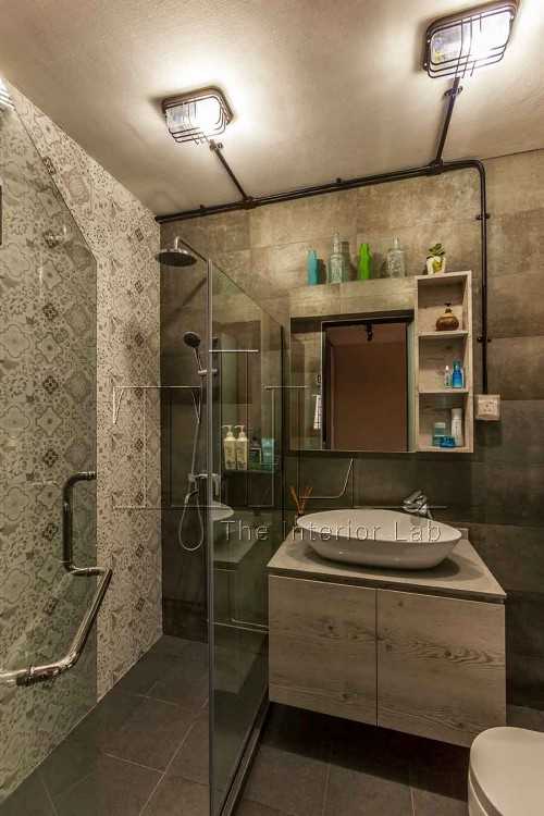 Industrial Bathroom at 860 Jurong West