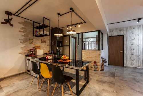 Industrial Dining Room at 860 Jurong West